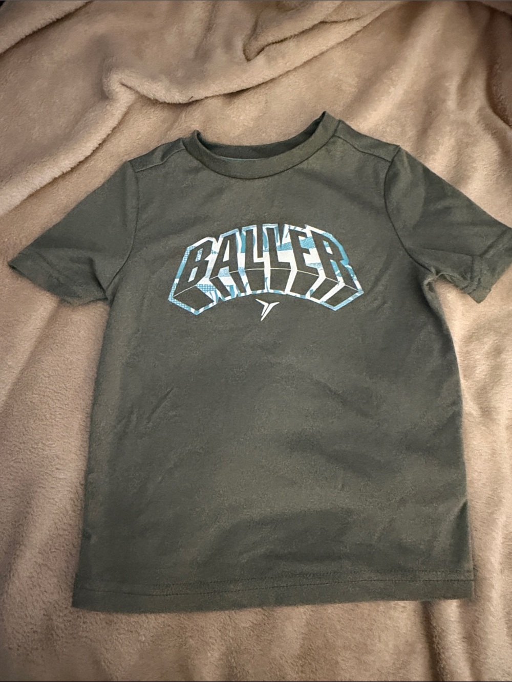 5/$25 Old Navy 'Baller' Graphic Tee with Blue Accents